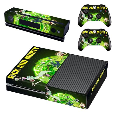 Rick And Morty Decal Skin Sticker For Xbox One Console And