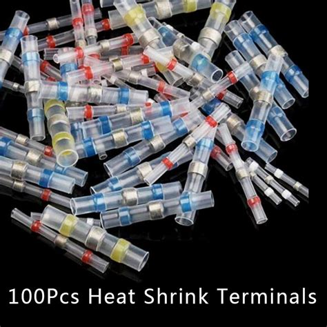 100pcs Waterproof Solder Sleeve Tube Awg 26 10 Set Insulated Heat
