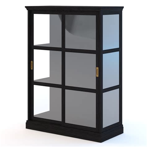 Malsjo Glassdoor Cabinet 3d Model Cgtrader