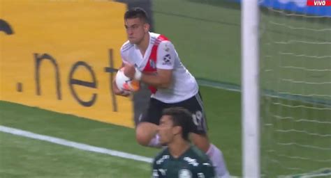 River Plate Vs Palmeiras Santos Borré Pone El Segundo Para La Locura