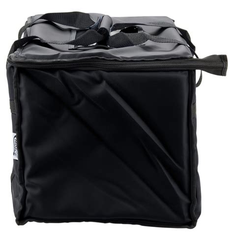 Shop 100+ insulated food bags. Choice 23" x 13" x 15" Black Insulated Nylon Food Delivery ...