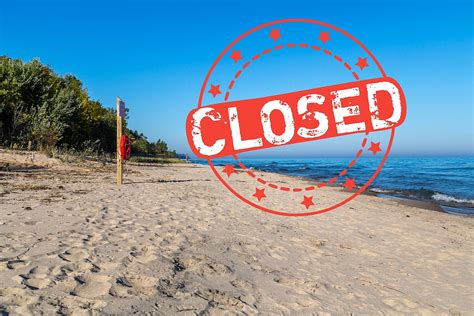 Three Public Beaches In Michigan Are Closed Due To Contamination