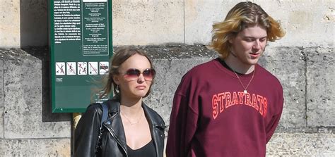 Lily Rose Depp Does Some Retail Therapy In Paris With Boyfriend Ash