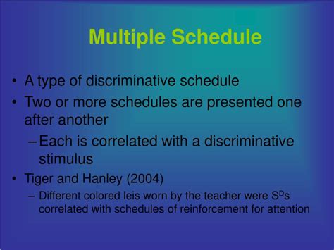 Ppt Schedules Of Reinforcement Chapter 13 Powerpoint Presentation