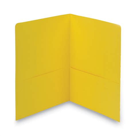 Smead™ Two Pocket Folder Textured Paper 100 Sheet Capacity 11 X 85