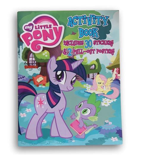 My Little Pony Awesome Activity Book With Stickers And Pull Out Posters