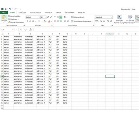 Damit ich die auf einen blick sehe möchte ich die gerne auf. Anleitung: Adressetiketten in Word 2013 erstellen und ...