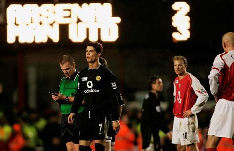 Cristiano ronaldo: man utd star silenced thierry henry & arsenal in 2005