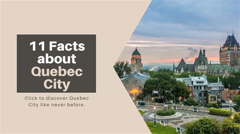🆕facts About Quebec City Things To Know About Quebec Youtube