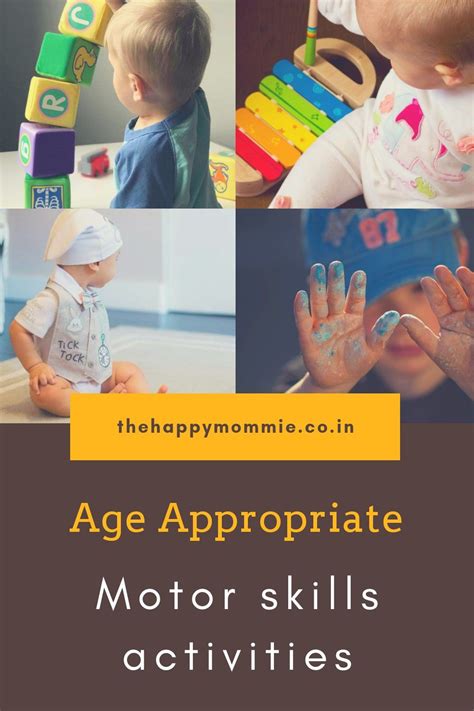 Find a list of developmentally appropriate activities here sorted by age ranges Age appropriate Motor Skill Activities for kids in 2020 ...
