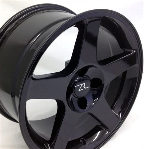 Purchase Black Mustang Cobra Svt Replica Wheels 4 Lug 1987 1993 17x9