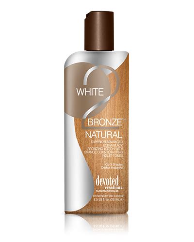 White 2 Bronze Natural Tanning Lotion By Devoted Creations™ Soho