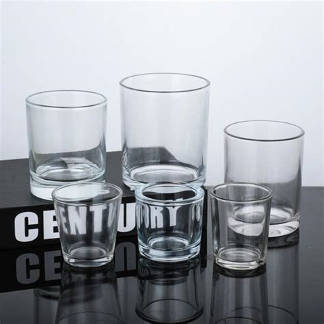 Wholesale Clear Glass Candle Jars In Stocks China Clear Glass Candle