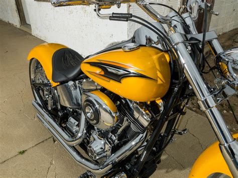 Covingtons Gold Custom Harley Motorcycle