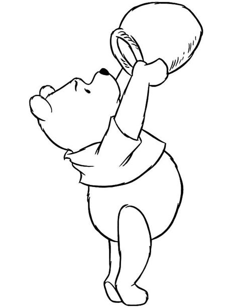 Honey Pot Coloring Pages Coloring Home