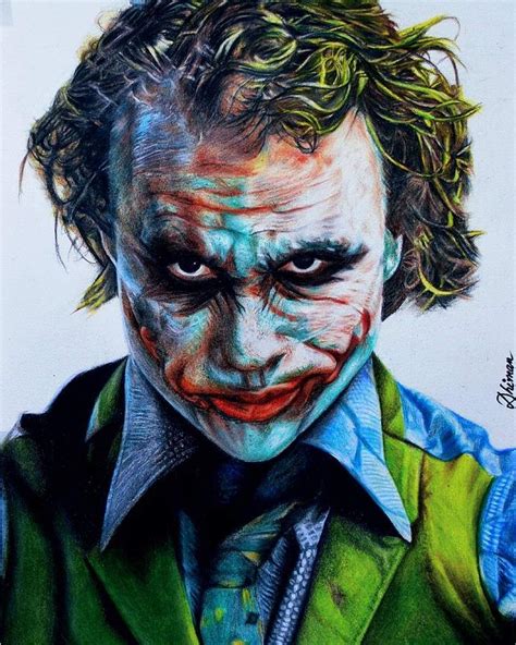 Joker Drawing By Dhiman Roy Fine Art America