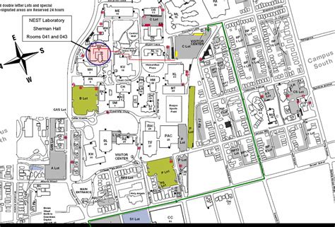 Udayton Campus Map Campus Map