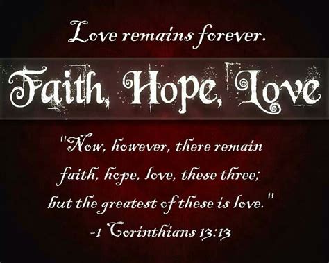 Faith Hope Love Quotes Bible Quotes Collection