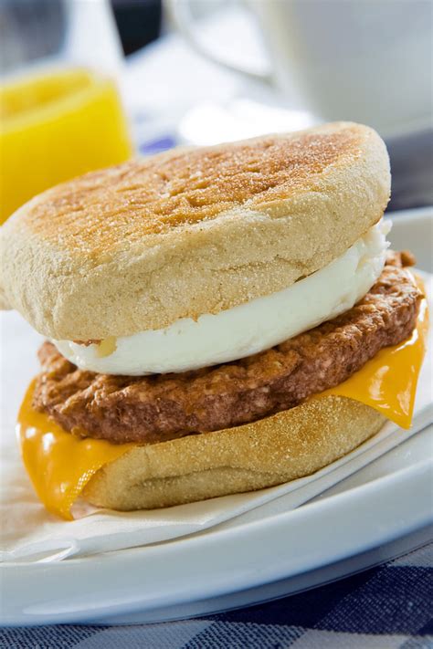 Mcdonalds Sausage And Egg Mcmuffin Recipe Insanely Good
