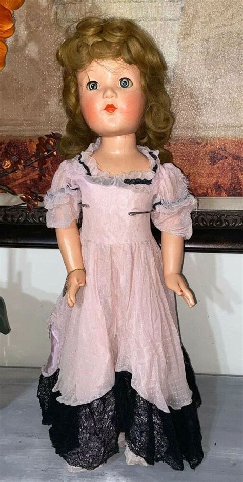 Antique 27 Effanbee Anne Shirley Little Lady Composition Doll 100