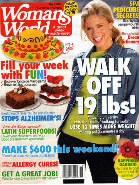 Were In Womans World Magazine Cinco De Mayo Issue May 3rd 2010