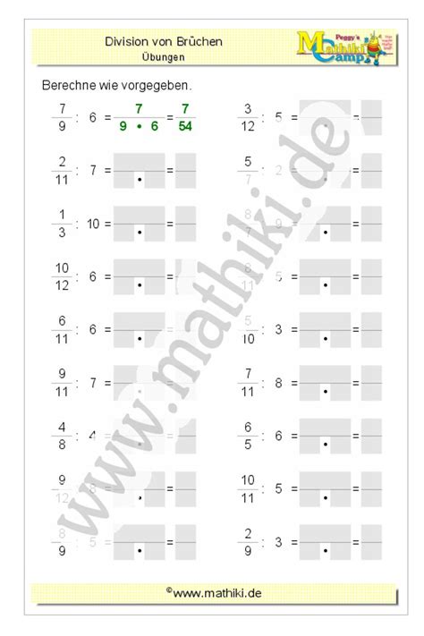 Ausmal arbeitsblätter in mathematik / mathematik zr bis 10 bis 20 vorlagen zum ausdrucken borneo aprilio juli 01, 2021 0 comments ausmal arbeitsblätter in mathematik mathematik arbeitsblätter für die 2. Brüche dividieren (Klasse 5/6) | Brüche dividieren ...