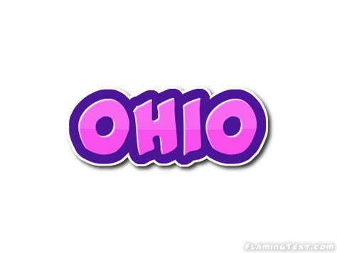 Ohio Logo Free Name Design Tool From Flaming Text