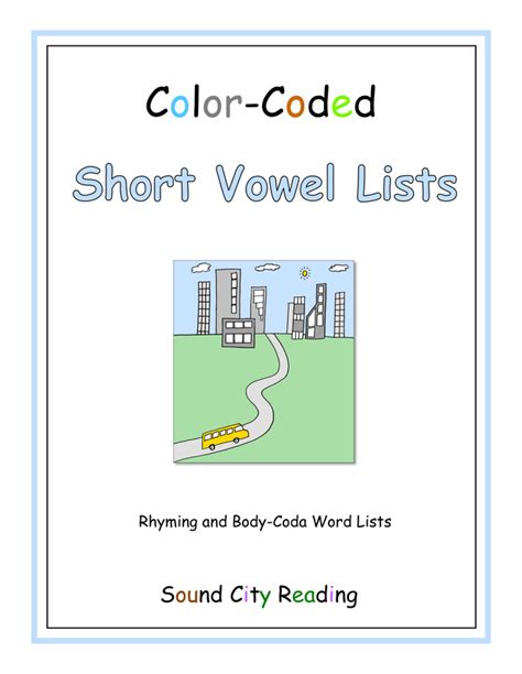 Level 3 Short Vowels Overview