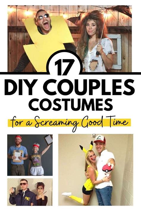 17 Diy Easy Couples Costumes For A Screaming Good Time 2023