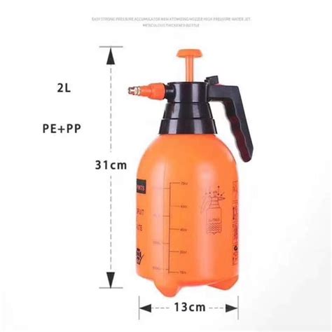 3l2l Portable Chemical Sprayer Pressure Garden Spray Bottle Handheld