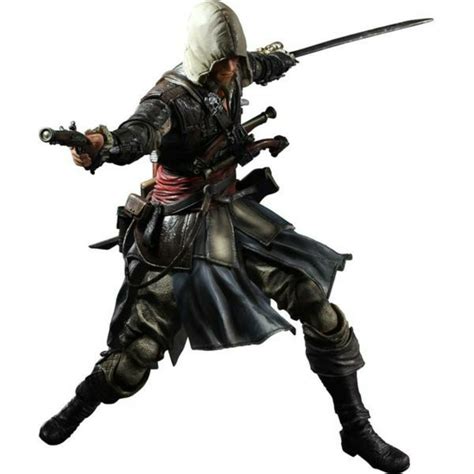 Assassin S Creed Iv Black Flag Play Arts Kai Action Figures Edward