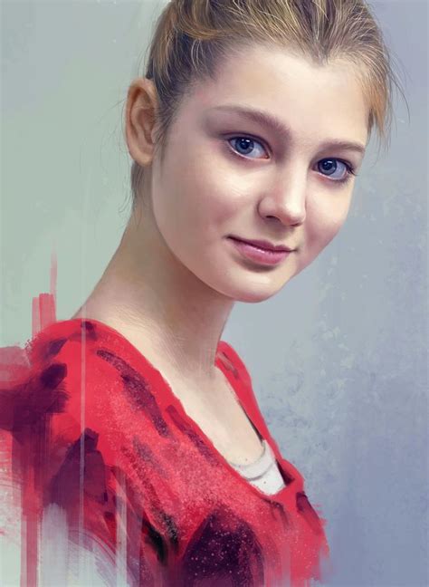 Digital Painting Portrait Portrait Drawing Portrait Painting Art