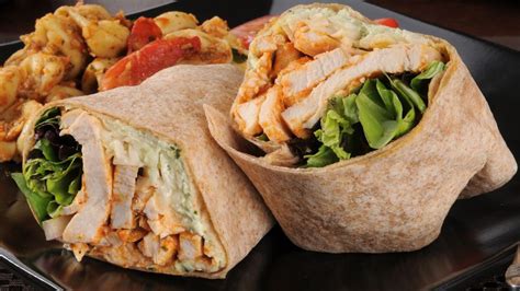 Once cooled, layer ingredients (follow exactly if traveling with sandwich to avoid sogginess). Chicken Wrap Sandwich With Homemade Green Goddess Spread
