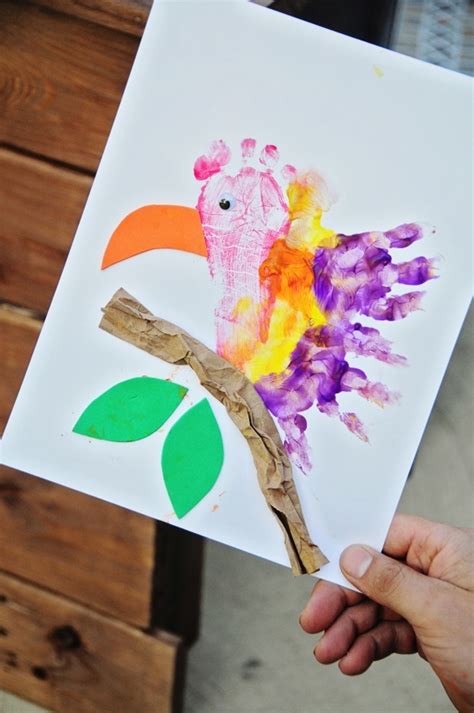 Toucan Painting Handprint Crafts Toucan Craft Arts And Crafts For Kids