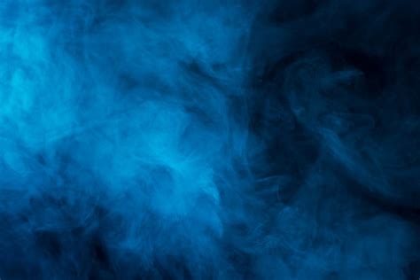 Premium Photo Blue Smoke Background
