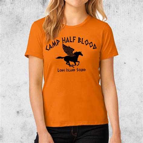 Camp Half Blood T Shirt Percy Jackson Halloween Costume Women Etsy