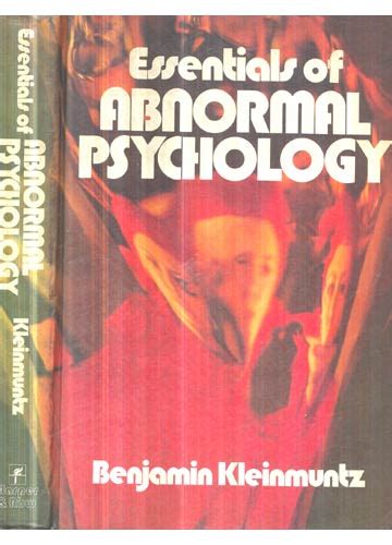 Sebo Do Messias Livro Essentials Of Abnormal Psychology