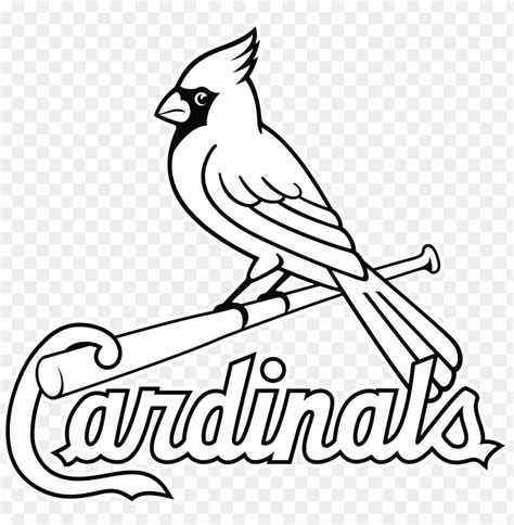 Louisville Cardinals Logo Coloring Pages Sketch Coloring Page