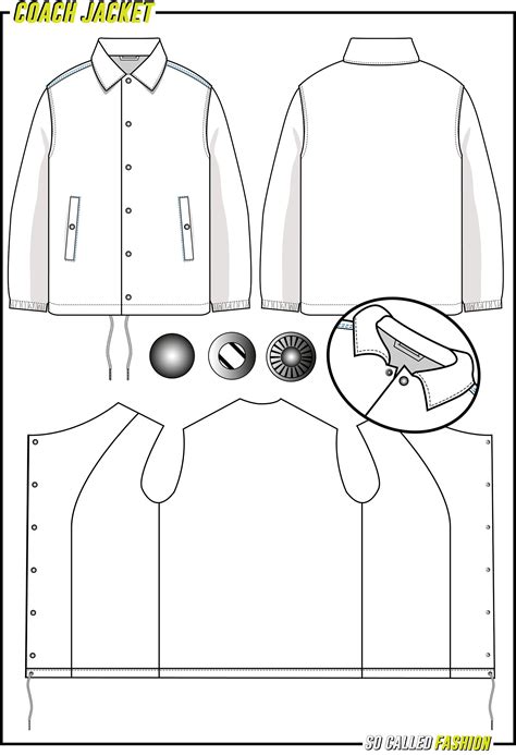 Download Mockup Jaket Coach