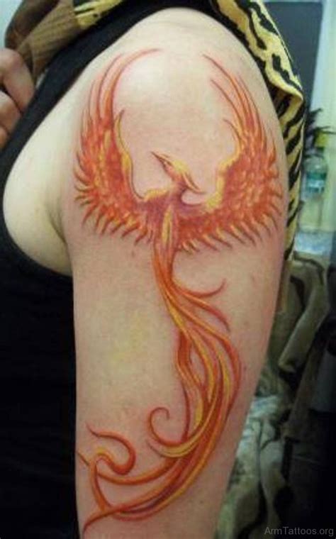 50 Brilliant Phoenix Tattoos For Arm