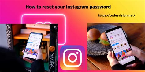 How To Reset Your Instagram Password Codevision