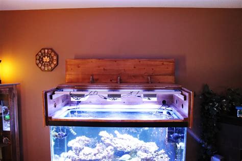 Classic pine canopies are constructed entirely of real wood. Building a Aquarium Canopy - Reef Aquarium