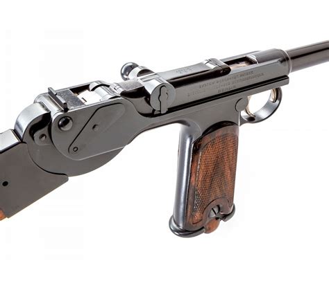 Mid Production C93 Borchardt Semi Auto Pistol