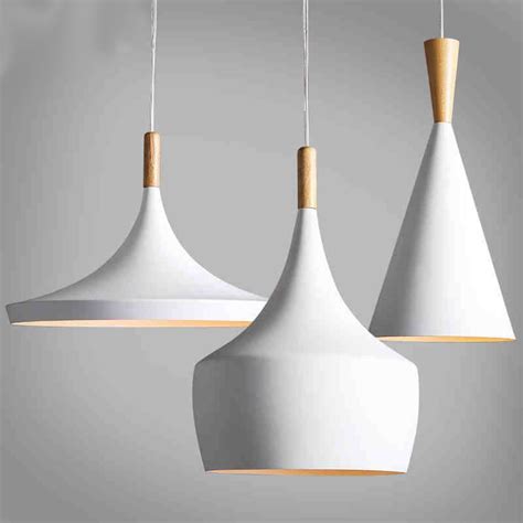 Design By New Pendant Lamp Beat Light New White Wooden Instrument