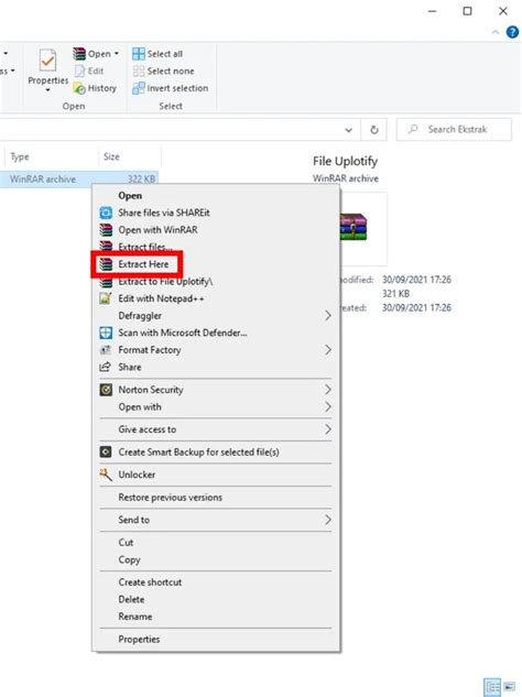 3 Cara Extract File Rar Di Windows 11 Tanpa App And Dengan App