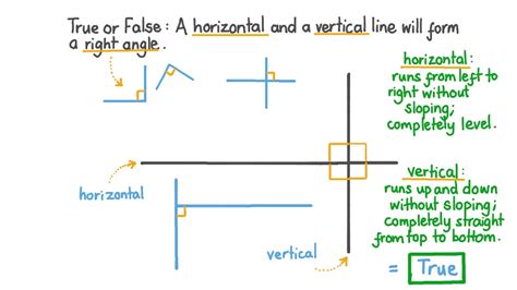 Question Video Identifying Vertical And Horizontal Lines Nagwa