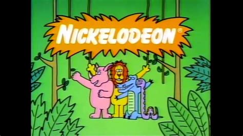 Nickelodeon Television Network Ids And Bumpers 1984 1994 Youtube