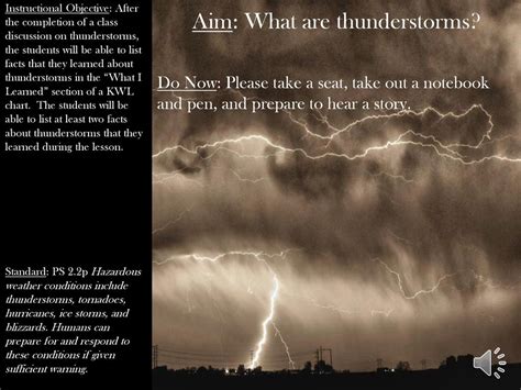 Aim What Are Thunderstorms Ppt Download