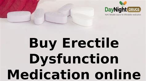 Buy Erectile Dysfunction Medication Online