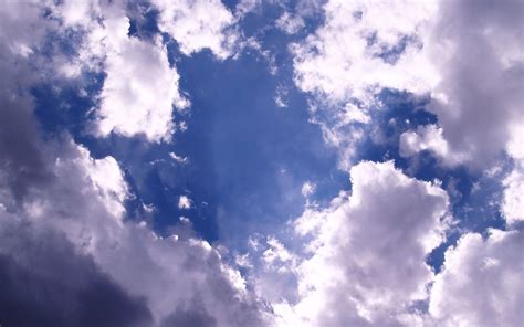 Download Wallpaper 1920x1200 Clouds Sky White Blue Light Hd Background